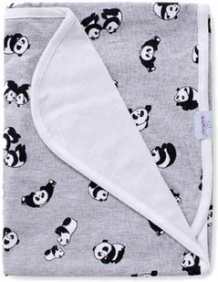 Baby Matex Kocyk bambusowy Bamboo Panda 75x100 mx-75-bmb-02 - Koce i narzuty dla dzieci - miniaturka - grafika 1
