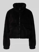 Kurtki damskie - Kurtka z polaru o luźnym kroju ze stójką model ‘ANNA CONTACT’ - miniaturka - grafika 1