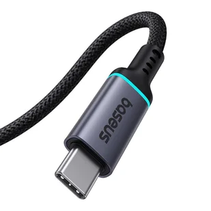 Przedłużenie kabla USB-C Baseus męski do żeński High Definition 10Gbps, 1m (czarny) - Kable komputerowe i do monitorów - miniaturka - grafika 5