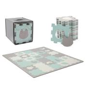 Maty piankowe - Kinderkaft Mata Piankowa Puzzle Luno Shapes Mint - miniaturka - grafika 1