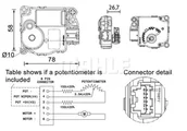 Akcesoria do klimatyzacji i ogrzewania - Sterowanie, klapki mieszające Mahle AA 58 000P - miniaturka - grafika 1