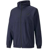 Kurtki męskie - Kurtka Męska Puma Ess Solid Windbreaker Granatowa 847484 06-S - miniaturka - grafika 1