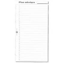 ANTRA Wkład do organizera ST Plan miesiąca ANTRA - Szkolne artykuły papiernicze - miniaturka - grafika 1