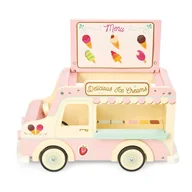 Samochody i pojazdy dla dzieci - Samochód  drewniany lodziarnia Dolly Le Toy Van - miniaturka - grafika 1