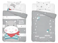 Pościel dla dzieci - Detexpol Pościel Bambusowa Dziecięca 3530B 100x135 5901685666237 - miniaturka - grafika 1