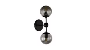 Lumina Deco LAMPA ŚCIENNA KINKIET LOFTOWY CZARNY ZODIAK W2 - Lampy ścienne - miniaturka - grafika 1