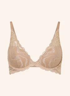 Calvin Klein Biustonosz Usztywniany Lightly Lined beige - Biustonosze - miniaturka - grafika 1