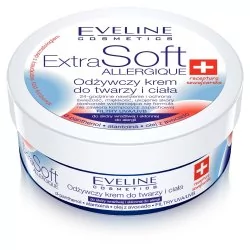 Eveline Extra Soft Allergique, krem do twarzy i ciała skóra wrażliwa, 200 ml - Balsamy i kremy do ciała - miniaturka - grafika 1