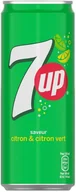 Napoje gazowane - 7UP NAPOJ GAZOWANY 330ML 24SZT - miniaturka - grafika 1