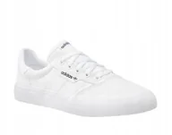 Trampki męskie - ADIDAS TRAMPKI MĘSKIE BIAŁE NISKIE SZNUROWANE 44 T6A - miniaturka - grafika 1