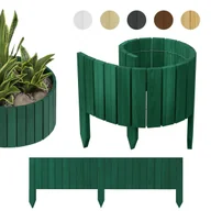 Ogrodzenia - PŁOTEK OGRODOWY, palisada, obrzeże trawnikowe Rollborder 100 x 20 cm Zielony - miniaturka - grafika 1