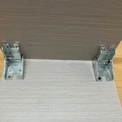 Zawiasy, okucia i inne akcesoria - Samoblokujący składany wspornik do nóg składanych, składany blat roboczy, składany stół kuchenny (2 srebrne) - miniaturka - grafika 1