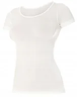 Koszulki sportowe damskie - Brubeck Koszulka termoaktywna damska Comfort Wool SS11020 r. L - miniaturka - grafika 1