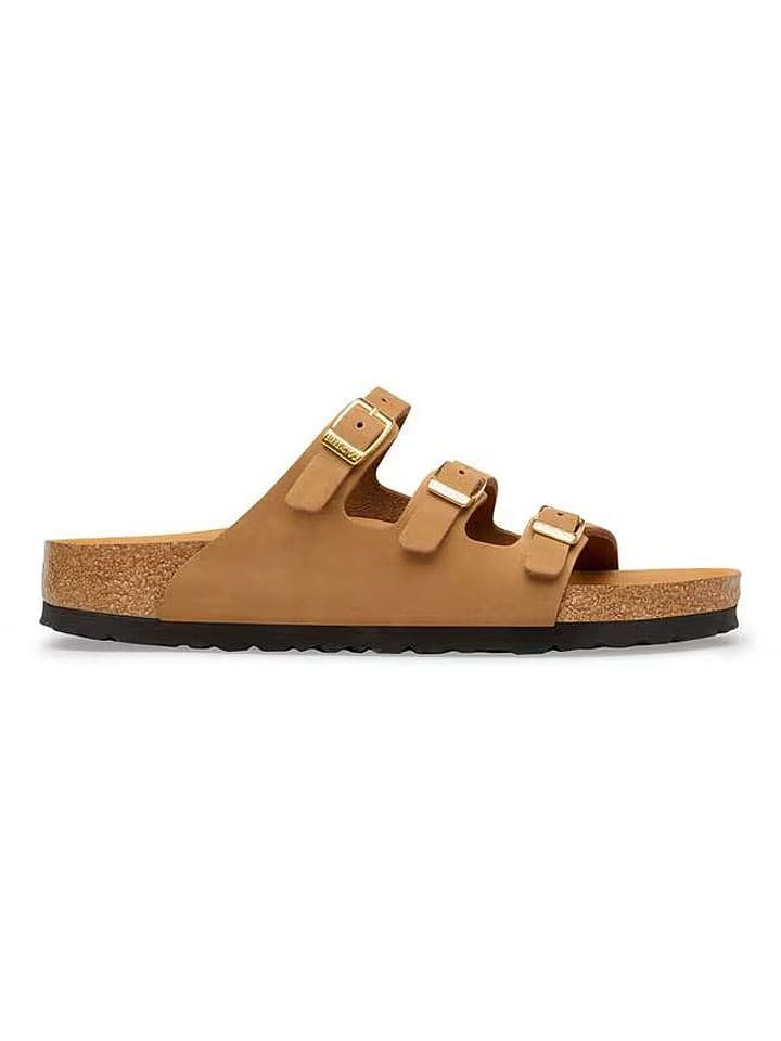 Birkenstock Skórzane klapki 