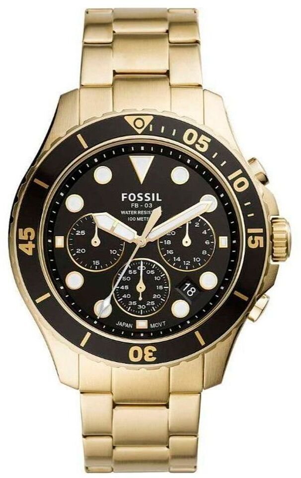 Zegarek Fossil Zegarek Męski Fossil FB-01 Chronograph FS5727 46 mm