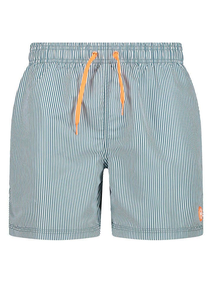 cmp Szorty kąpielowe w kolorze białym