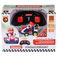 Samochody i pojazdy dla dzieci - Carrera RC - Mario Kart Mini RC, Mario 2.4GHz 430032 - miniaturka - grafika 1