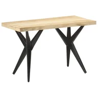 Stoły - vidaXL Lumarko Stół jadalniany, 120x60x76 cm, lite drewno mango 323560 - miniaturka - grafika 1