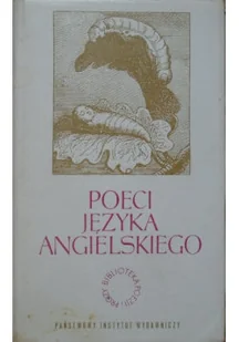 Poeci języka angielskiegoTom 2 - Poezja - miniaturka - grafika 1