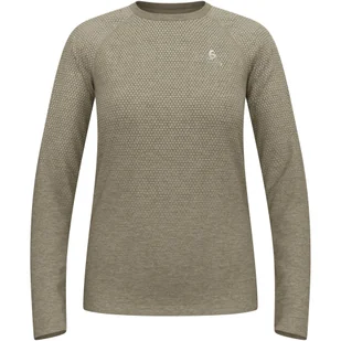 Koszulka damska Odlo ESSENTIAL SEAMLESS T-shirt crew neck l/s - Koszulki i topy damskie - miniaturka - grafika 1