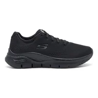 Buty sportowe damskie - Obuwie sportowe Skechers ARCH FIT 149057 BBK - miniaturka - grafika 1