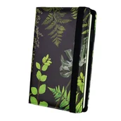 Planery - Planner dzienny wzorzysty z nadrukiem A5 z wymiennym wkładem Botanic Black - miniaturka - grafika 1
