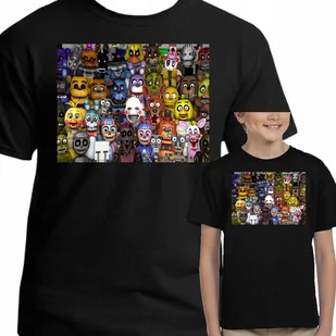 3002 KOSZULKA FIVE NIGHTS FREDDYS FNAF 152 CZARNA - Moda i Uroda OUTLET - miniaturka - grafika 1