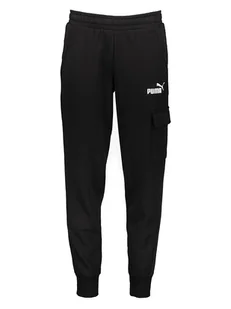 Puma Spodnie dresowe "Essentials" w kolorze czarnym - Spodnie sportowe męskie - miniaturka - grafika 1