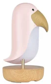 Lampy pozostałe - Ptak Maskonur Głośnik Lampka Różowy  Rabbit & Friends - miniaturka - grafika 1