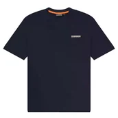 Koszulki męskie - Koszulka męska Napapijri NP0A88TR176 S-SMALL BOX SS Granatowa - miniaturka - grafika 1