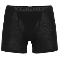 Majtki męskie - Męskie bokserki Icebreaker 175 Everyday Boxers wFly Rozmiar: XL / Kolor: czarny - miniaturka - grafika 1