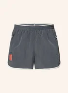 Spodenki damskie - Under Armour Szorty Do Biegania 96 Run grau - miniaturka - grafika 1