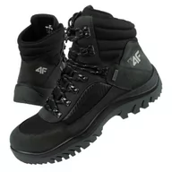 Buty sportowe męskie - Buty trekkingowe 4F M OBMH253 22S czarne - miniaturka - grafika 1