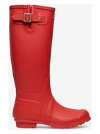 Kalosze damskie - Hunter Kalosze "HFW-006" w kolorze czerwonym - miniaturka - grafika 1