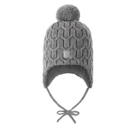 Czapki dla dzieci - Czapka Reima Nunavut 5300065B Szary - miniaturka - grafika 1
