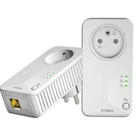 Wzmacniacze sygnału wifi - Transmiter sieciowy Strong Powerline 600 DUO FR, 2ks (POWERL600DUOFR) Biały - miniaturka - grafika 1