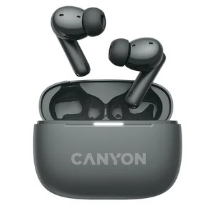 CANYON OnGo 10 Szary - Słuchawki - miniaturka - grafika 1