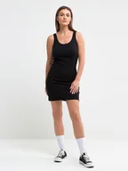 Sukienki - BIG STAR Sukienka w kolorze czarnym - miniaturka - grafika 1