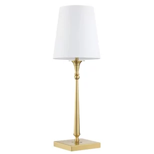 Austin lampa stołowa 1-punktowa mosiądz T01234BR-WH - Lampy stojące - miniaturka - grafika 1
