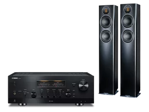 Yamaha R-N2000A (czarny) + Carina FS247.4 (czarny) - Zestawy stereo - miniaturka - grafika 1