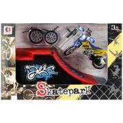 Zabawki i gry sportowe - Zestaw Skatepark Motocykl finger Mega Creative 523370 - miniaturka - grafika 1