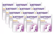 Mokra karma dla kotów - Kattovit Sensitive kurczak+indyk 12x85g saszetka - miniaturka - grafika 1