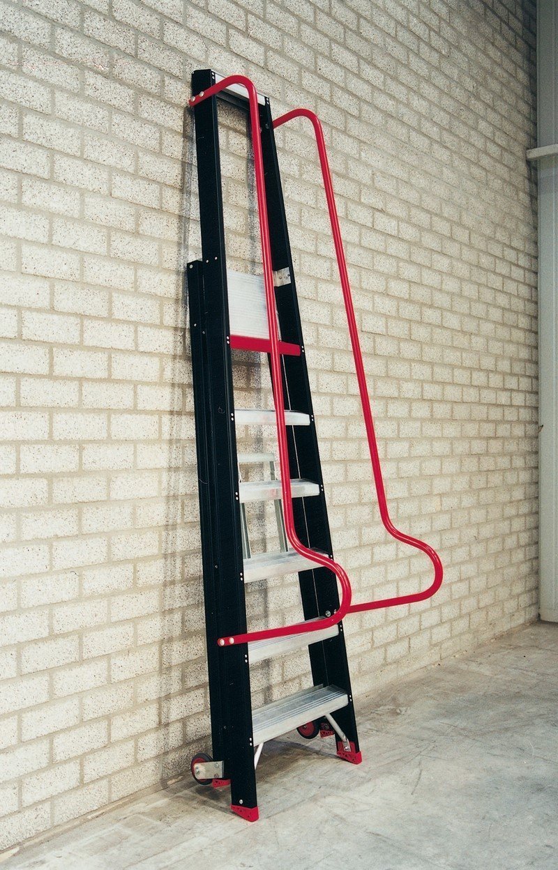 Lero Drabina magazynowa TAURUS TME wys. 260 cm, 11 stopni