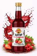 Syropy i koncentraty owocowe - SYROP TRUSKAWKOWY 500ml - miniaturka - grafika 1