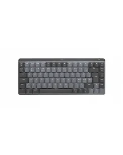 LOGITECH MX Mechanical Mini Minimalist Wireless Illuminated Keyboard - GRAPHITE - PN - 2.4GHZ/BT - N/A - NORDIC - CLICKY - Klawiatury - miniaturka - grafika 1