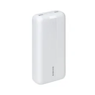 Powerbanki - Rivacase VA2081 bank mocy Litowo-polimerowy (LiPo) 20000 mAh Biały - miniaturka - grafika 1