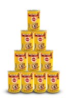 Mokra karma dla psów - Pedigree Adult mokra karma dla psów z wołowiną w galaretce 12x400g 44861-uniw - miniaturka - grafika 1