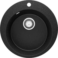 Zlewozmywaki - Zlew BRANDE JOY ROND 500-45 GRAPHITE (grafitowy) - miniaturka - grafika 1