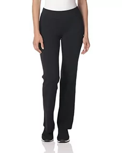 Spodnie damskie - Spalding Damskie spodnie w rozmiarze plus, Czarny, 1X - grafika 1