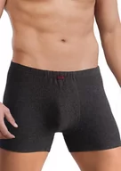 Majtki męskie - SZORTY KEY MXM-155 HOT TOUCH (kolor szary, rozmiar L) - miniaturka - grafika 1